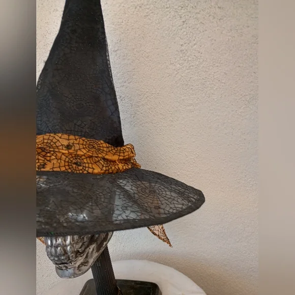 Witch Hat Halloween Costume Party Wizard Pagan Wiccan Goth Rave Festival - Picture 3 of 12